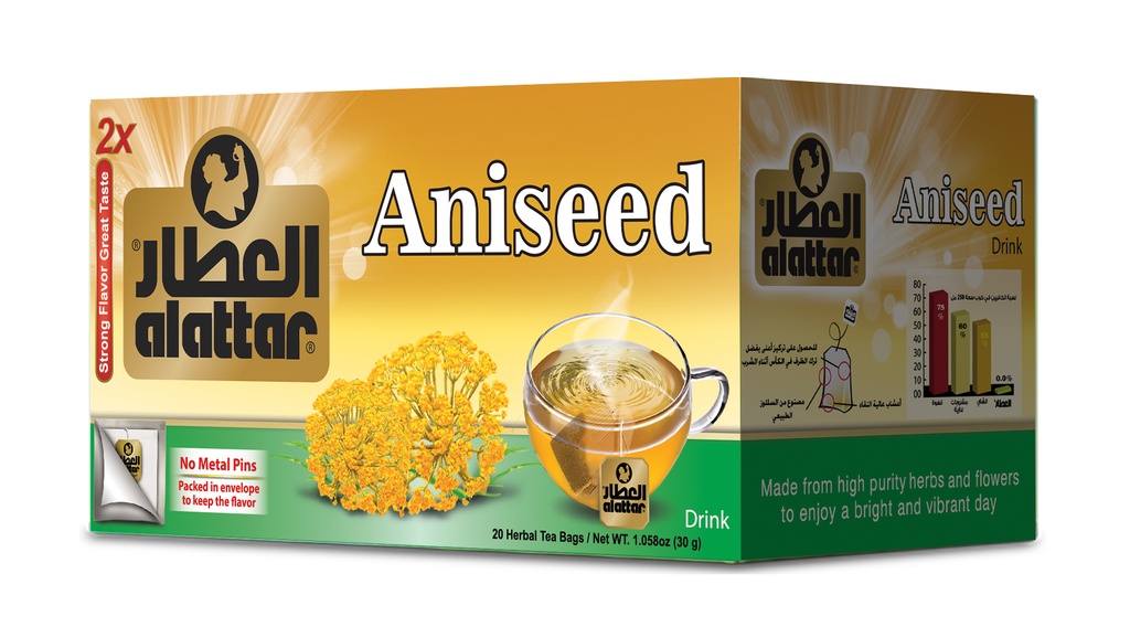 ALATTAR ANISEED TEA 20S+4