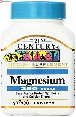 CENTURY MAGNESIUM 250MG TAB 110S