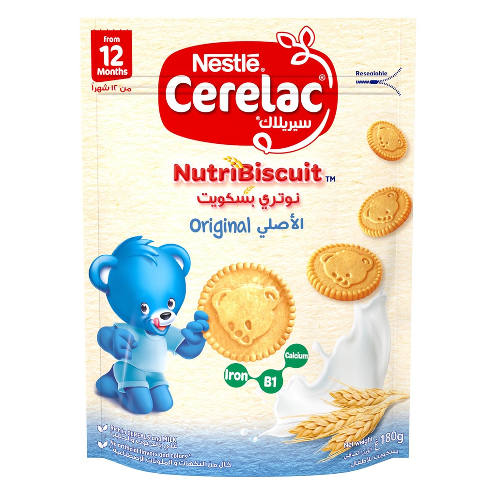 CERELAC BUISCUITS ORIGINAL 180GM