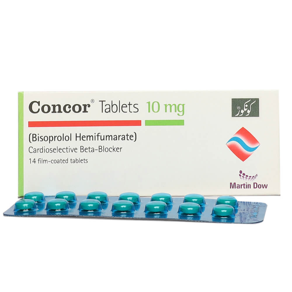 CONCOR 10MG 30s