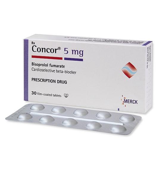 CONCOR 5MG 30s