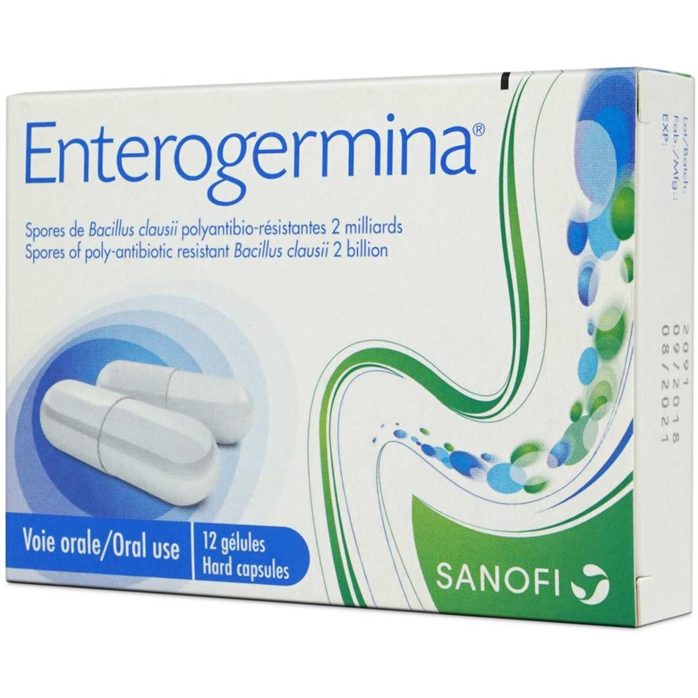 ENTEROGERMINA CAPS 12