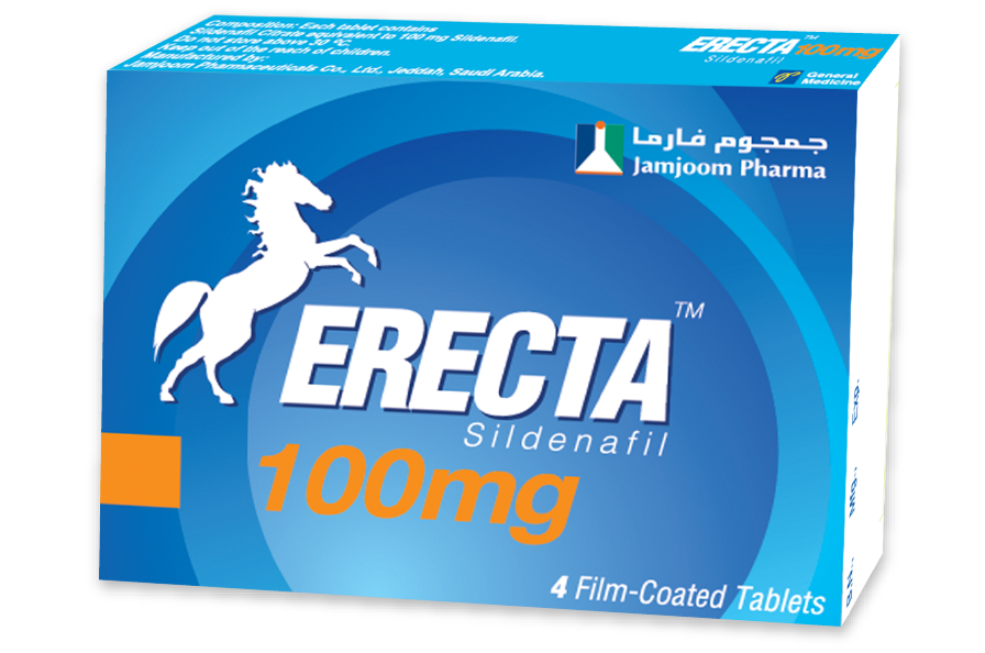 ERECTA 100MG 4s