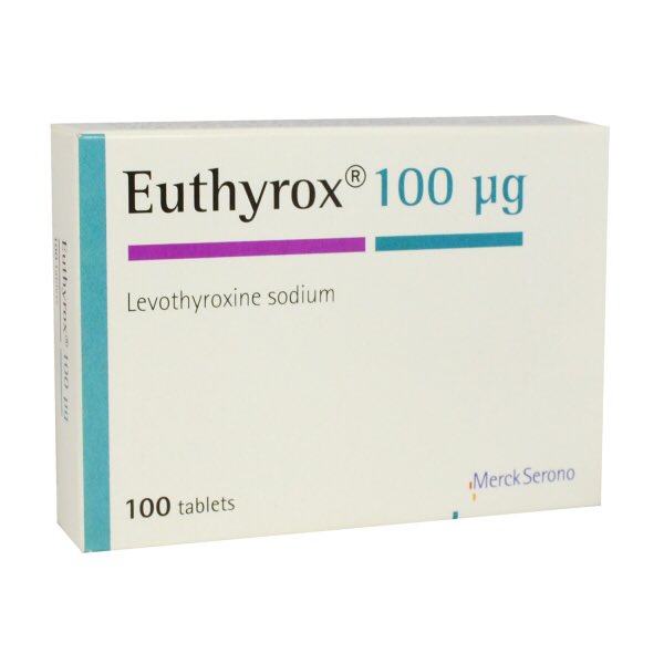 EUTHYROX 100MCG 100S
