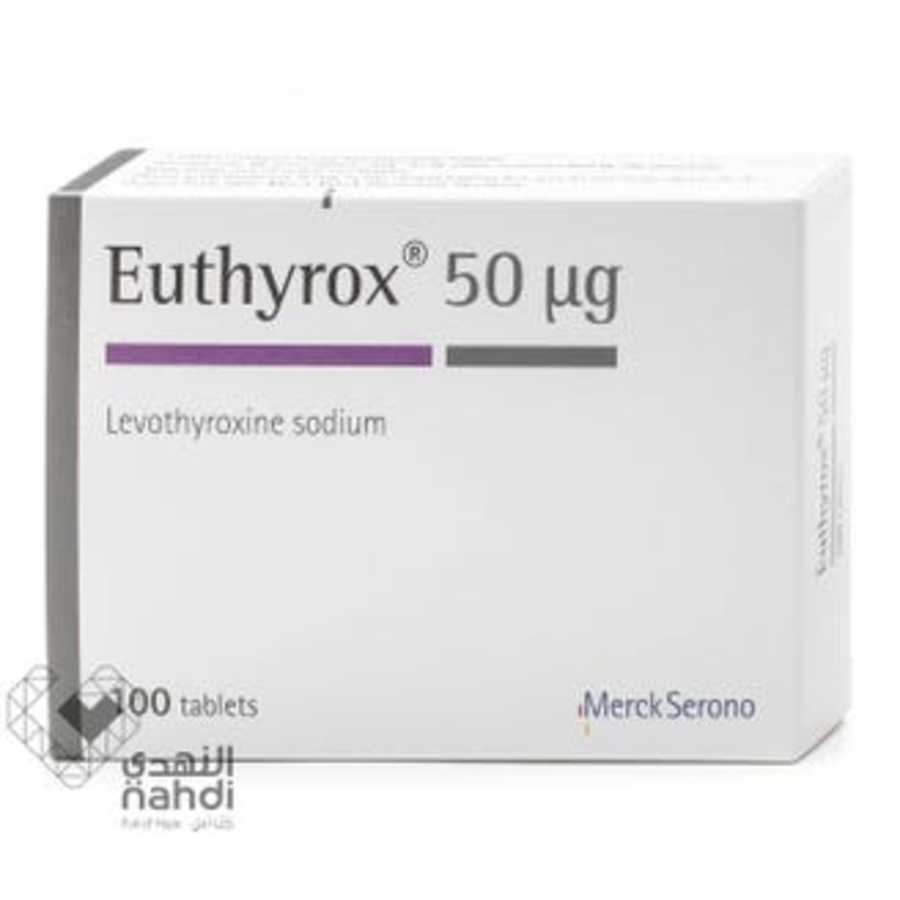 EUTHYROX 50MCG 100s