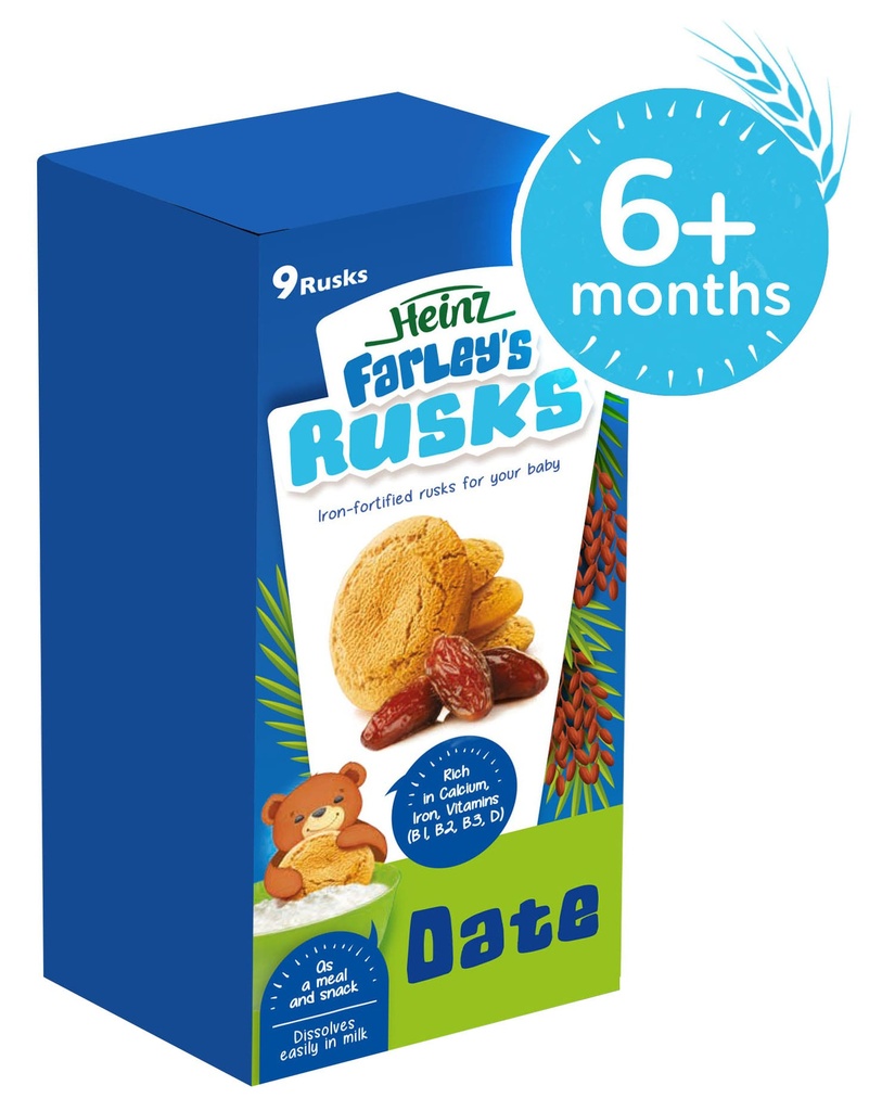 HEINZ RUSK DATES 150G