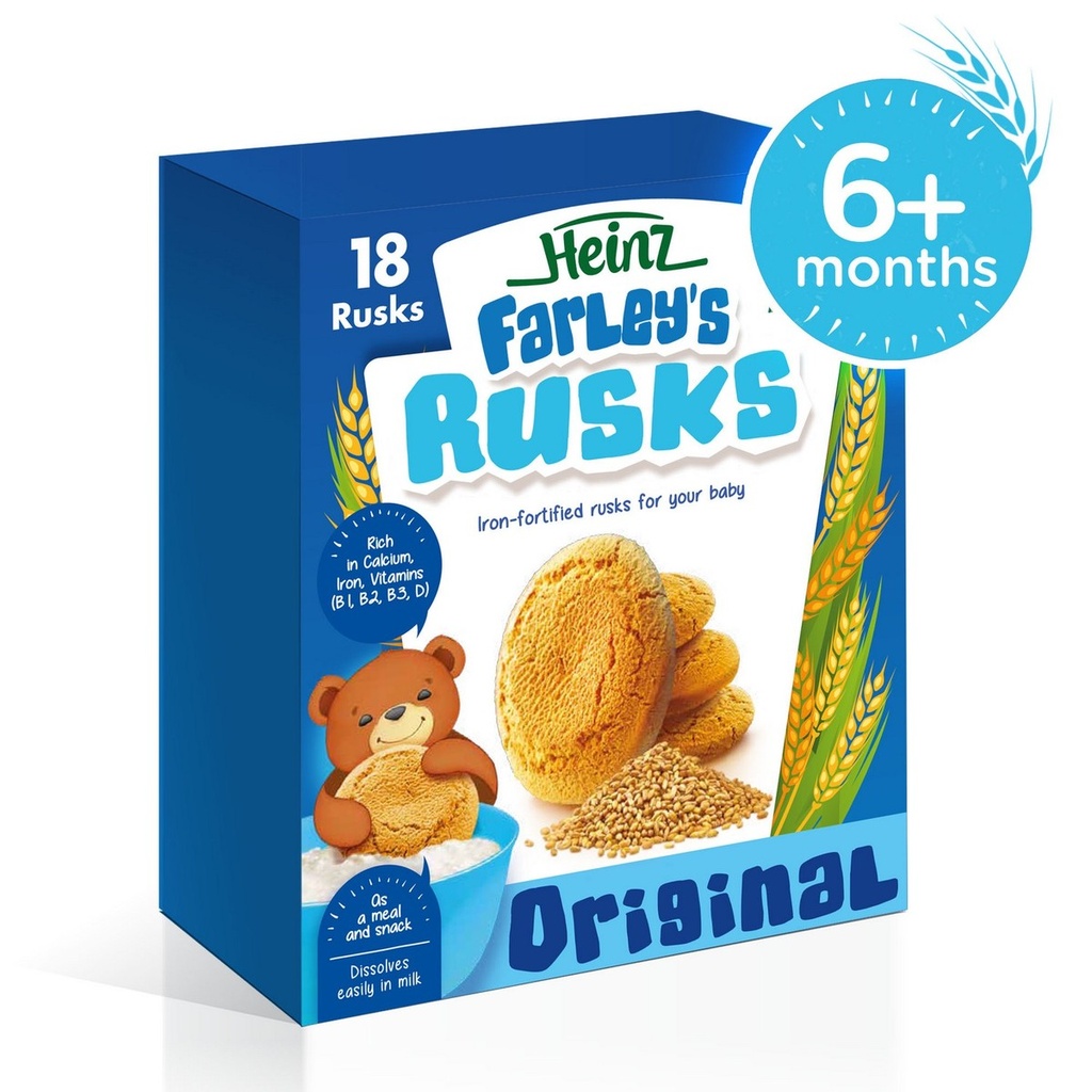 HEINZ RUSK ORIGINAL 300G