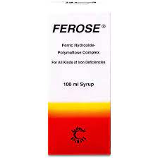 FEROSE 50MG/5ML 100ML