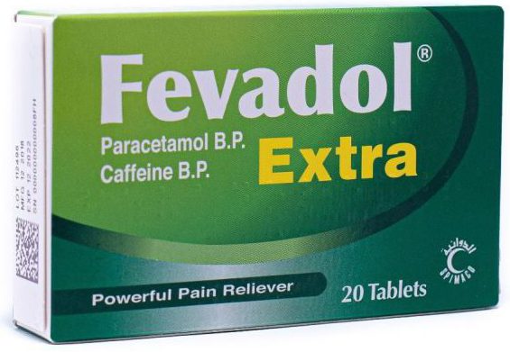 FEVADOL EXTRA 500/65MG 20
