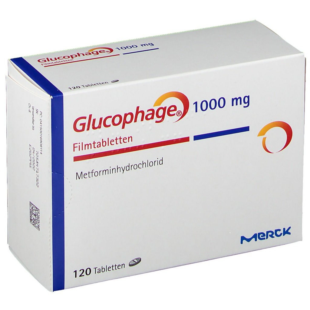 GLUCOPHAGE 1000MG 30S