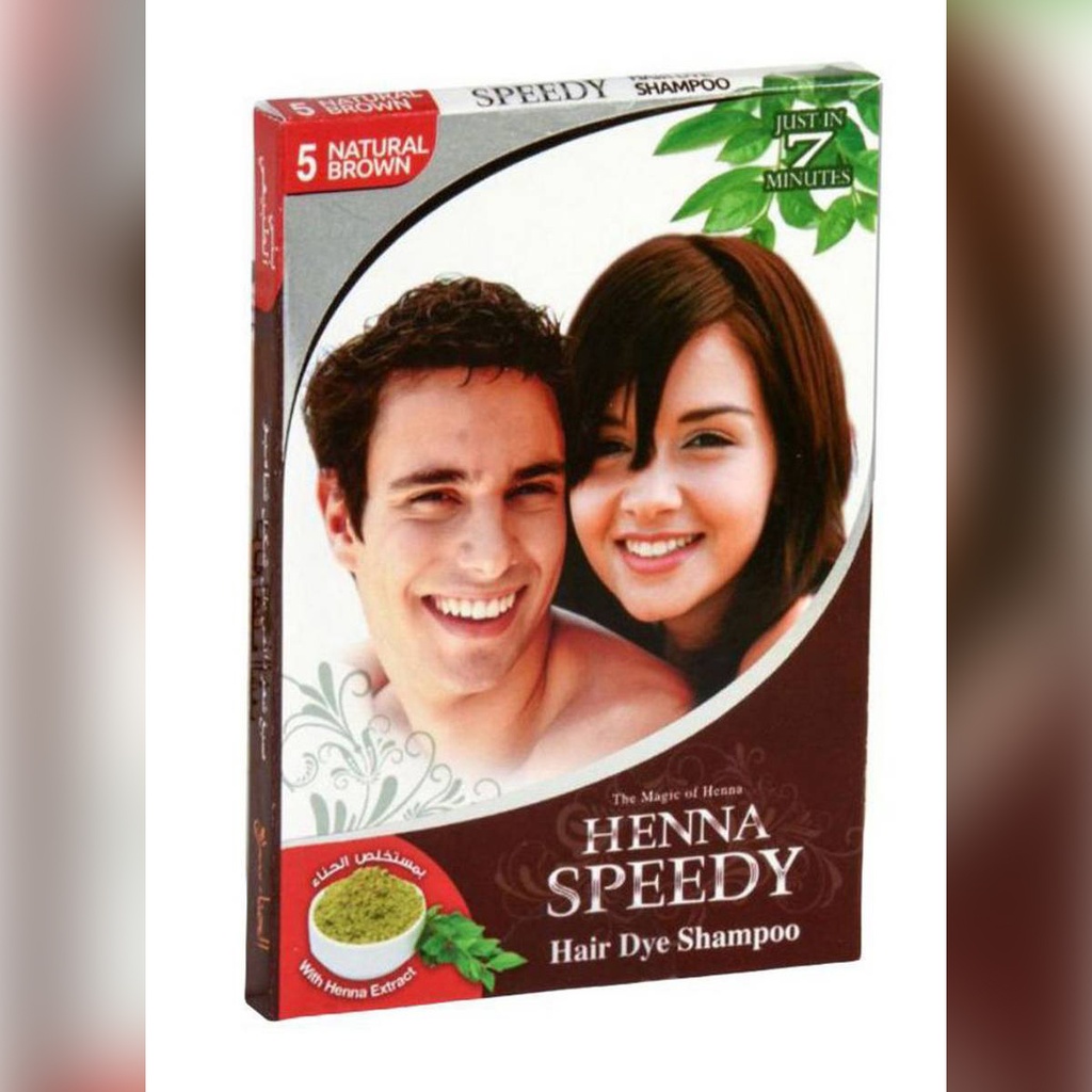 HENNA SPEEDY NATURAL BROWN 1