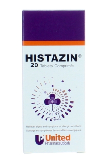 HISTAZIN 25MG 20S