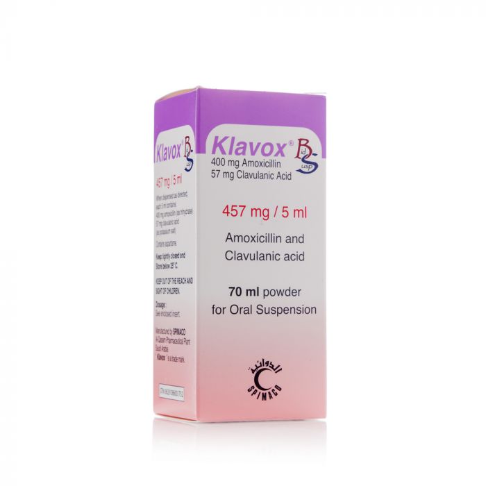 KLAVOX 457MG/5ML 70ML