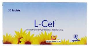 L-CET 5MG 20S