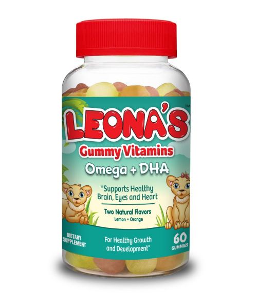 LEONAS GUMMY OMEGA+DHA 60S