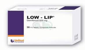 LOW LIP 600MG TABLET 30S