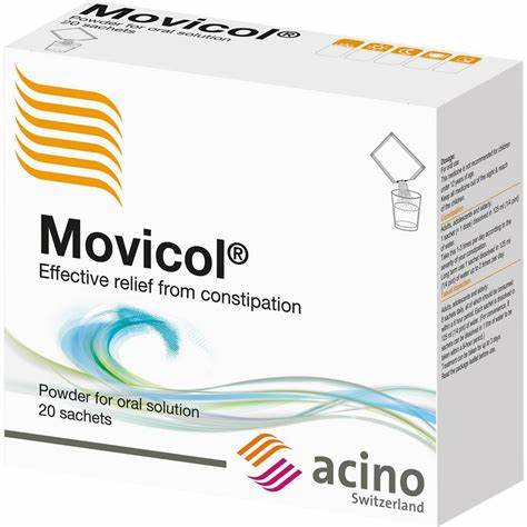 MOVICOL 13.125/46.6/178.5/350. 20SACH
