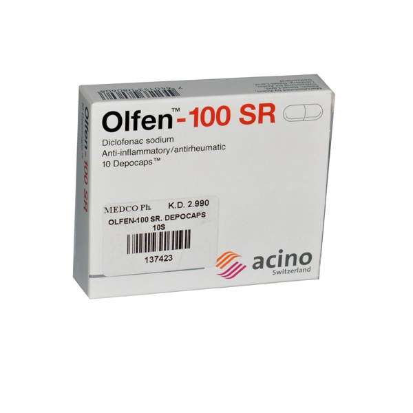 OLFEN SR 100MG 10s