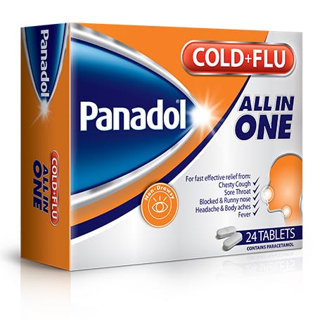 PANADOL COLD &amp; FLU ALL IN ONE 24