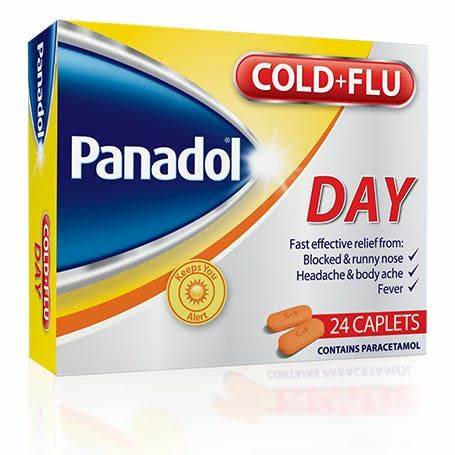 PANADOL COLD &amp; FLU DAY 500/25/ 24S