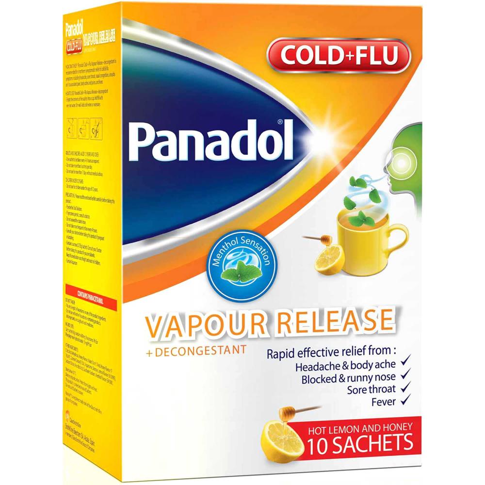 PANADOL COLD &amp; FLU SACHET 10