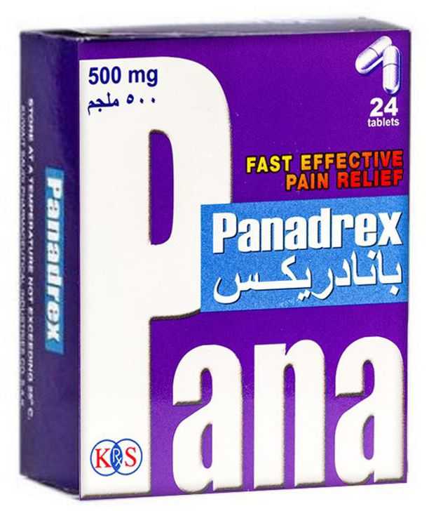 PANADREX 500MG 24