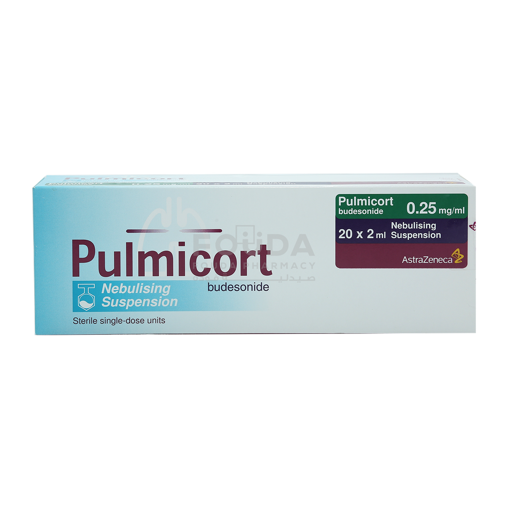 PULMICORT 0.25MG/ML 20 X 2ML