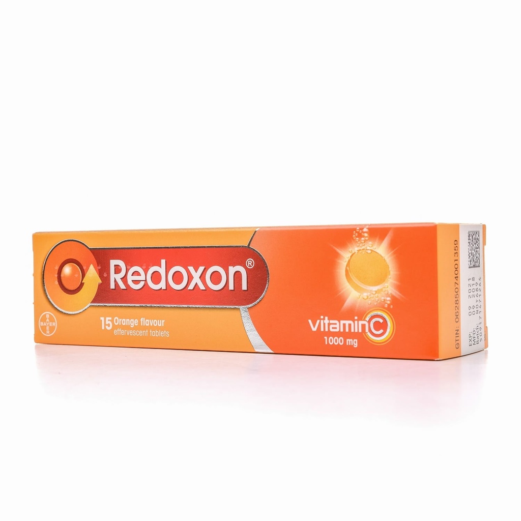 REDOXON ORANGE FLAVOUR 1000MG 15S