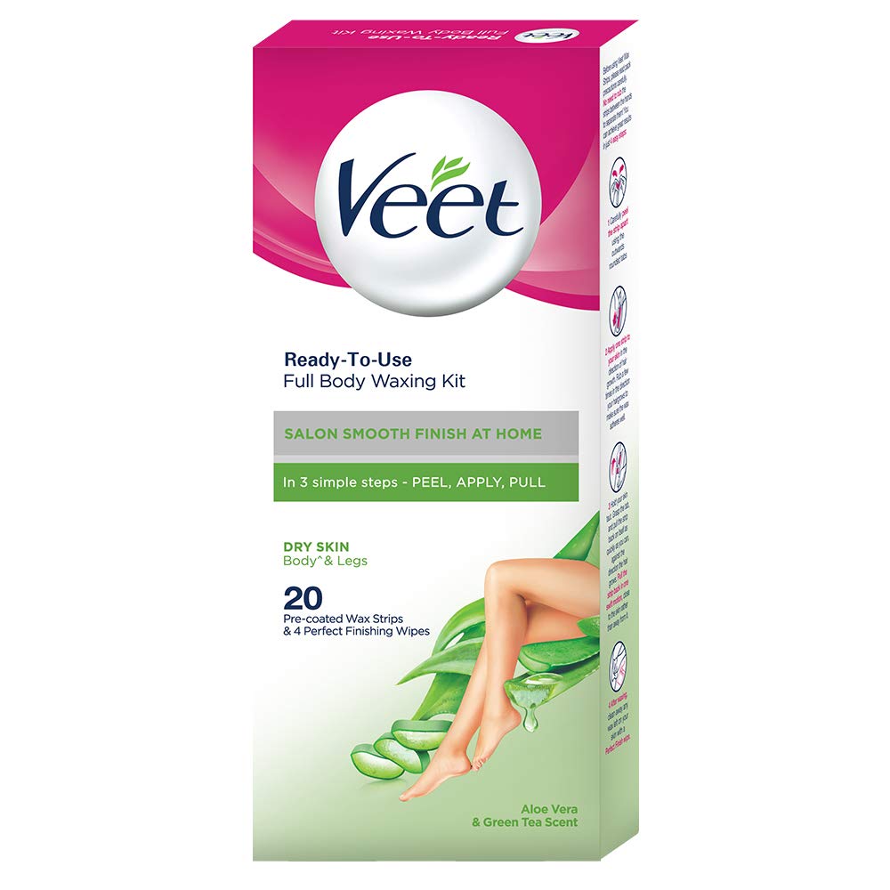 VEET WAX KIT ALOEVERA&amp;G TEA 1