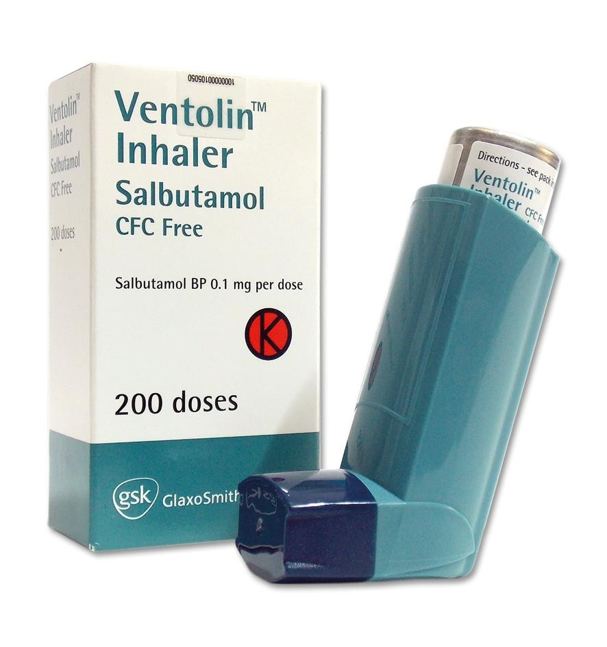 VENTOLIN EVOHALER 100MCG 200 DOSES