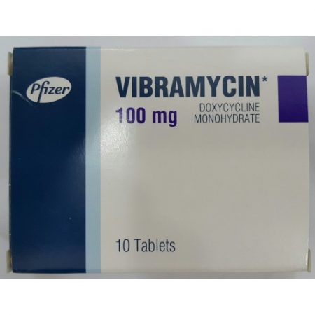 VIBRAMYCIN 100MG 10S