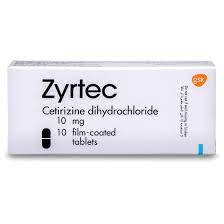 ZYRTEC 10MG 20S'