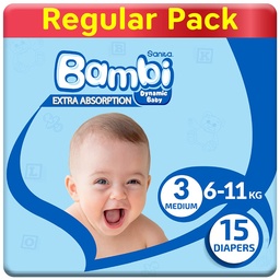 [6402062249] BAMBI 3 MED 6-11KG 15
