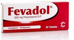 [12010605] FEVADOL 500MG 20S
