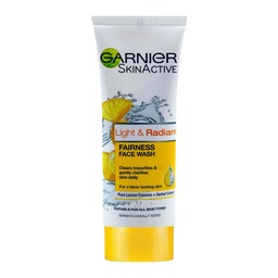 [487] GARNIER ACTIVE LIGHT FACE WASH 100ML