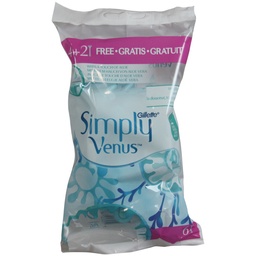 [65] GILLETTE SIMPLY VENUS 4+2 1