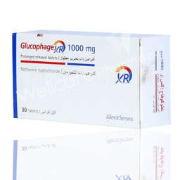 [13100070] GLUCOPHAGE XR 1000MG 30S