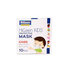 [34] HIGEEN KIDS MASK KN95 WHITE 1