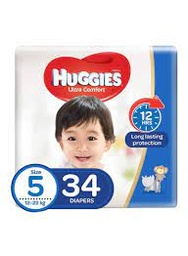 [158] HUGGIES SIZE 5 34S