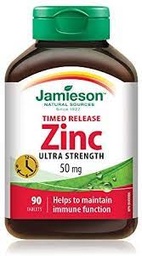 [900] JAMIESON ZINC 50MG TABLET 90S
